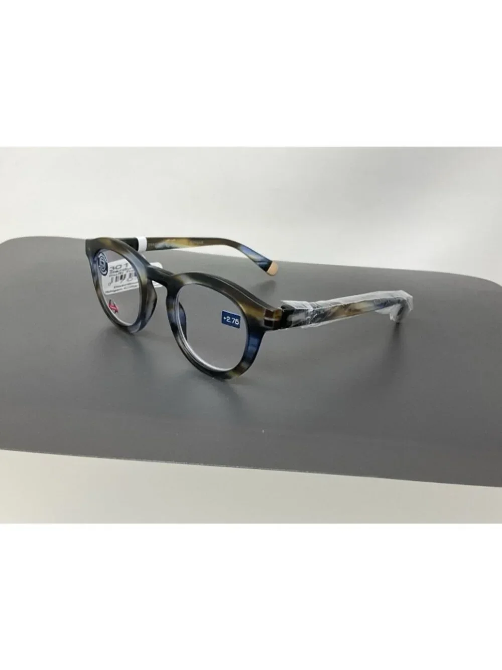 PEEPERS Stardust Focus, Multicolor Horn Reading Glasses +2.75 Blue Light Filter